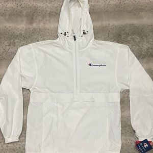 White Champion Wind Breaker